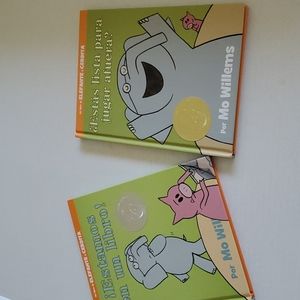 2 Spanish Children's Books by Mo Willems